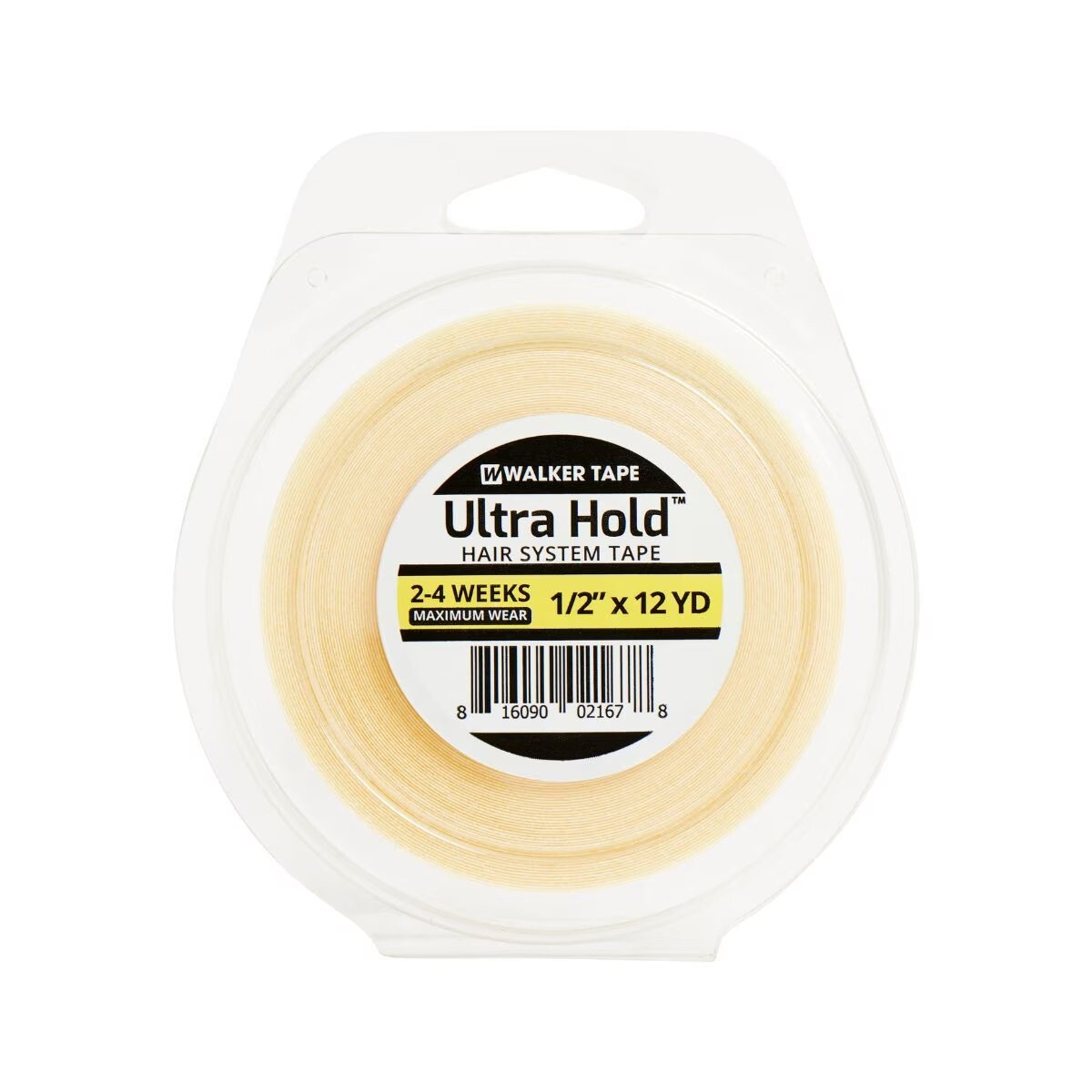 Walker Ultra Hold Roll Tape, Double Sided Adhesive, Hair Toupee Tape