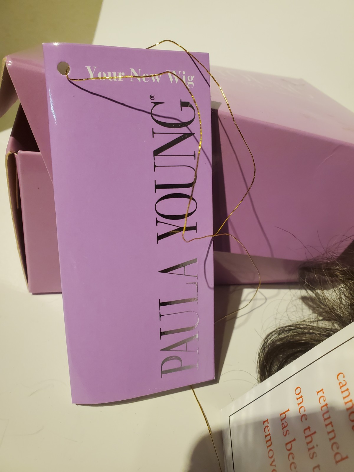 Paula Young Wig A7010 Naples-L Color 4B Box Tags And Net Included (A)