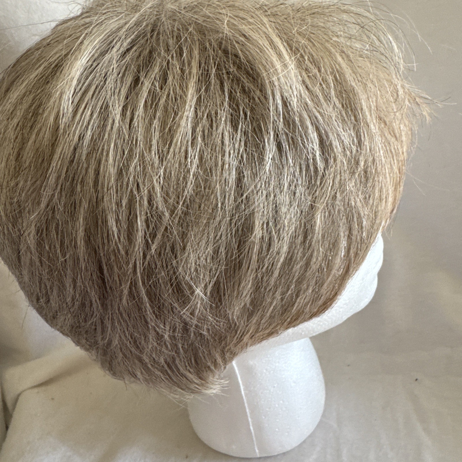 Paula Young Wig A209456P CELEBRITY 56 P Silver 90% Gray 10% Brown/Black NIB