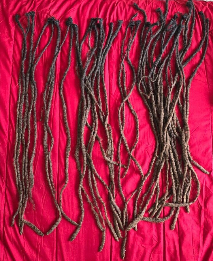 3ft long dreadlocks grown for 10 years