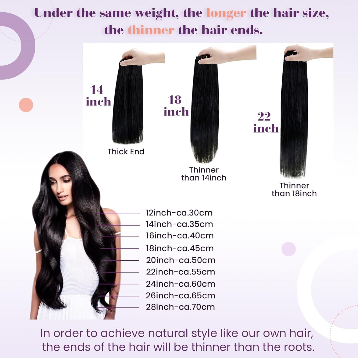 Full Head 20-Inch Jet Black Clip-Ins – Human Hair Extensions for Instant Glam