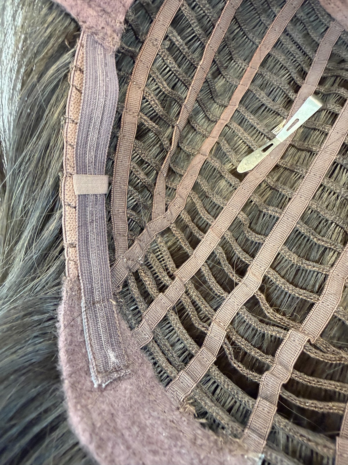Custom Handmade Wig Brunette 15in Hair Cancer Alopecia Use