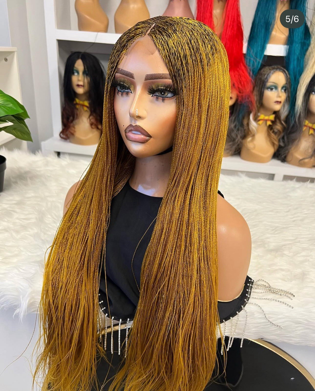 NANO BRAIDED WIG 35″