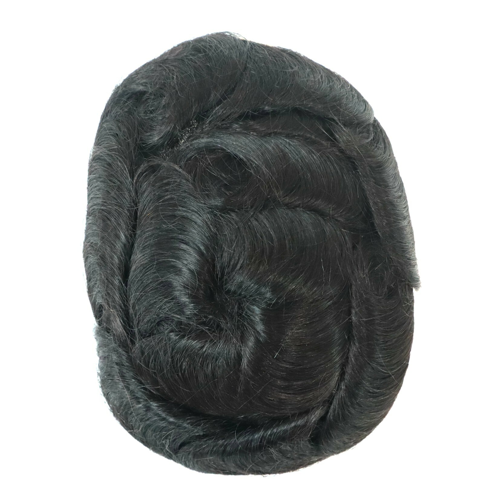 Mens Toupee Hair Replacement Medium Density System All French Lace Hairpieces