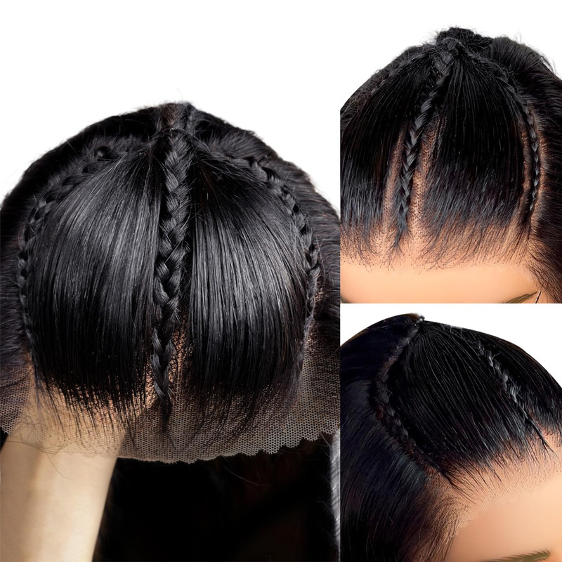 Amirty 250 Density Wear And Go Glueless Wigs Human Hair Pre Plucked Pre Cut