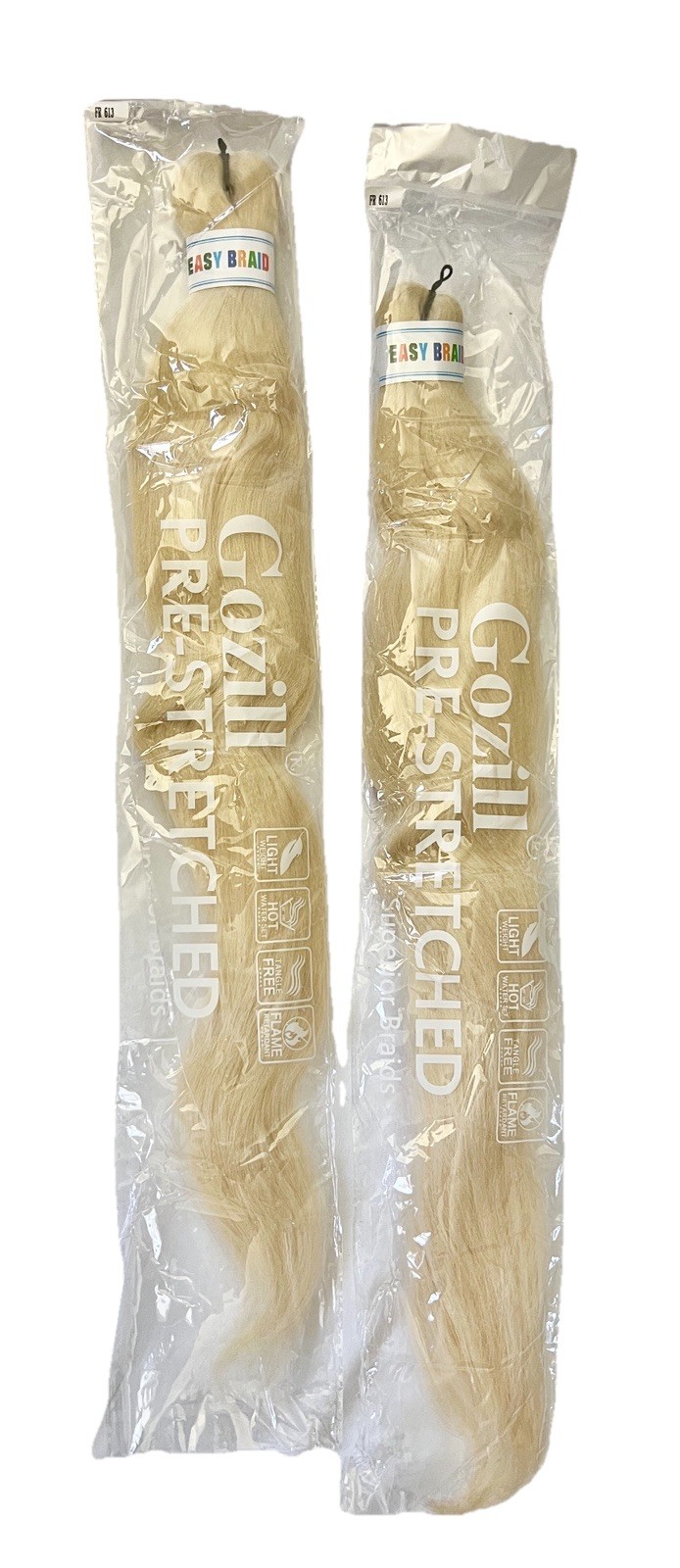 Gozill Pre-Stretched Superior Braids Lot Lightweight FR 613 Hair Beauty Supplies