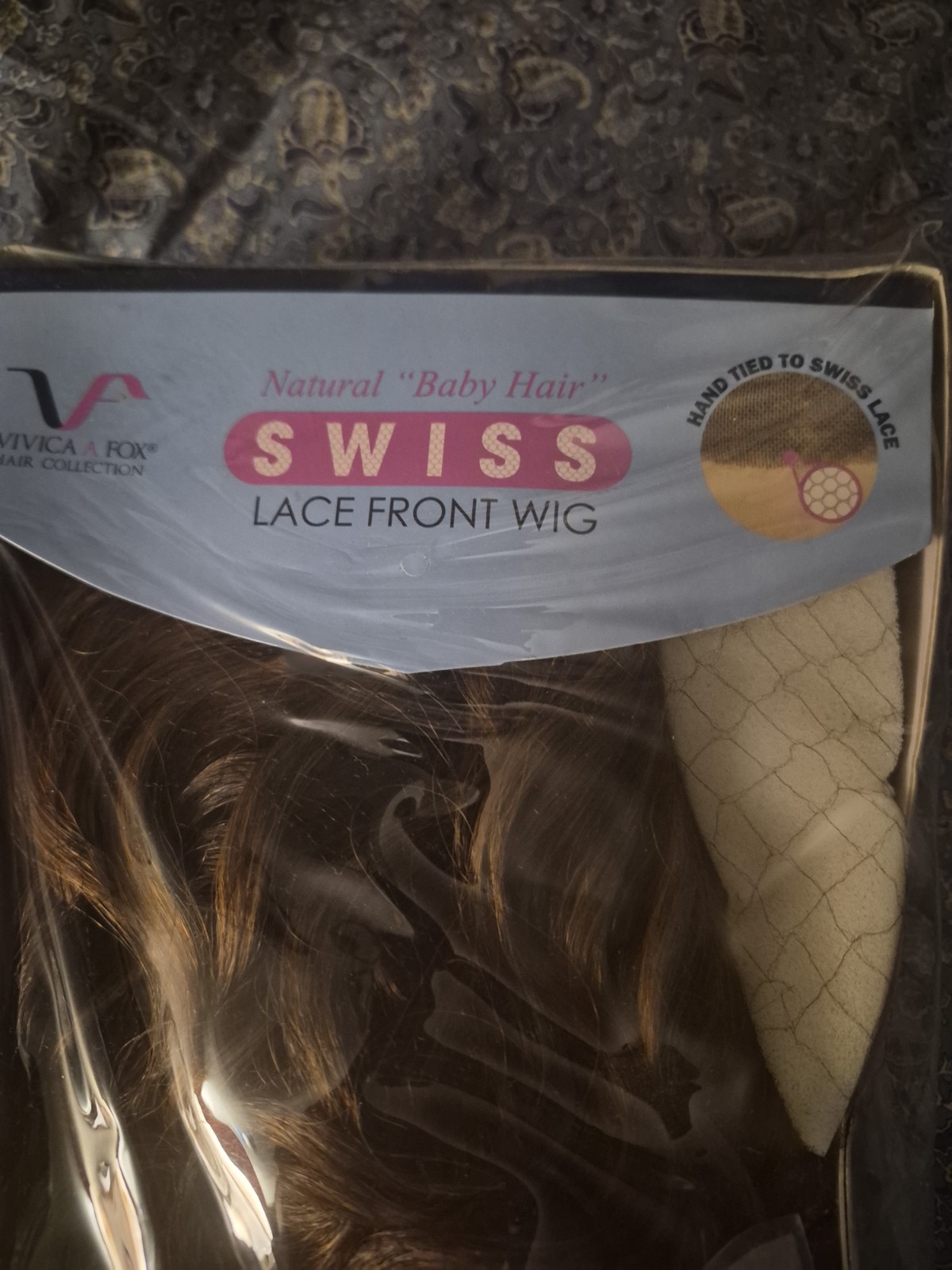 Vivica A. Fox ISADORA Swiss Lace Front Synthetic Wig Color P4/27/30