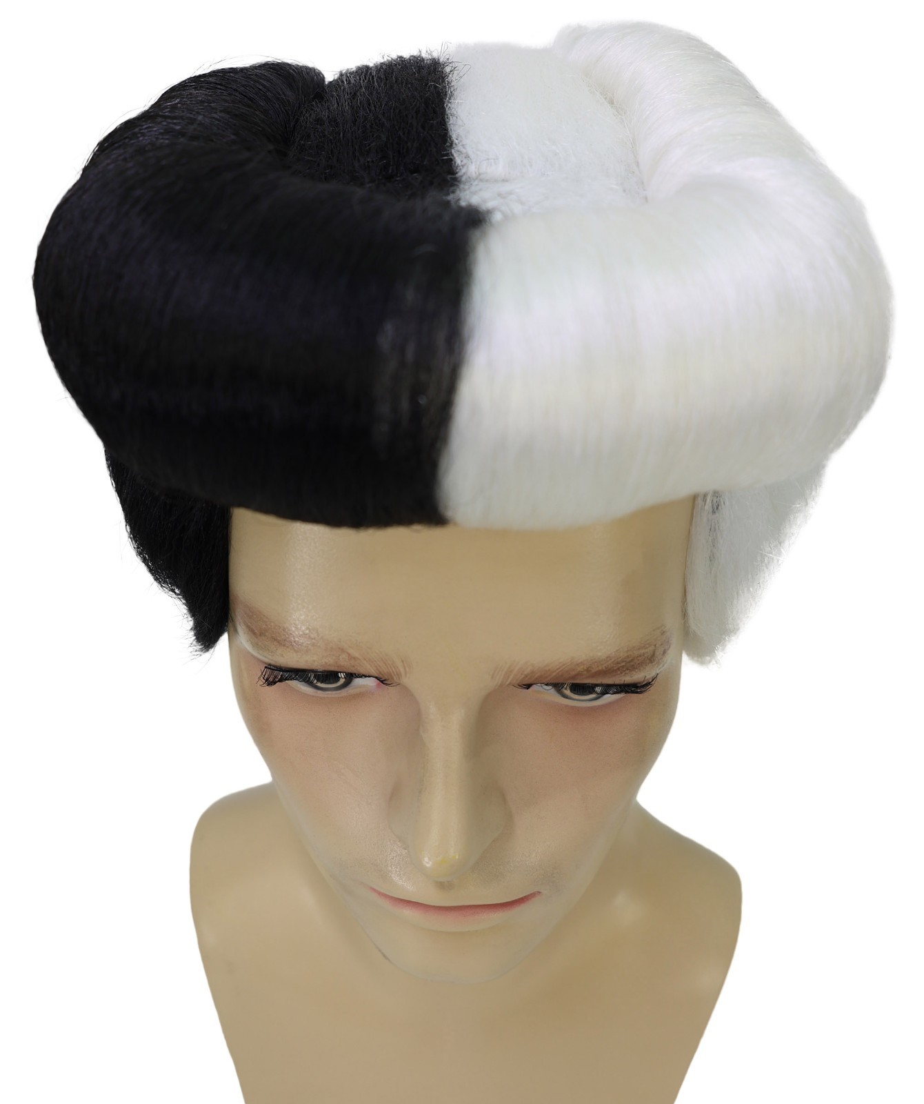 HPO Adult Men’s Manga Anime Pompadour Multiple Wig, Perfect for Halloween