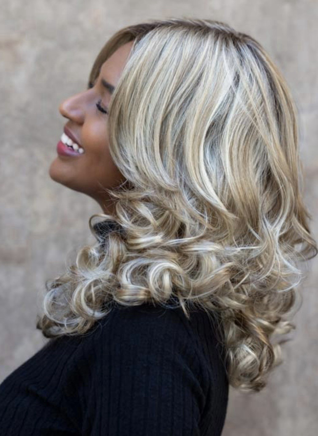 TRESSALLURE Breeze Lace Front Wig (Mono Top) Color CHOCOLATE SWIRL NEW