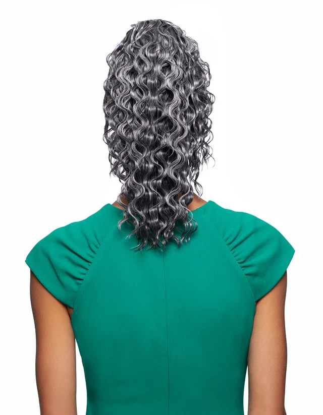 Foxy Silver DS 28, Ponytail Hair, Effortless style, Gorgeous curls
