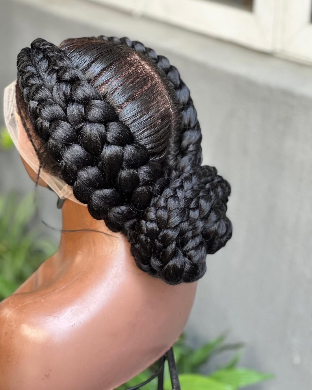 Braided wig, Box Braided wig, Knotless Braided wig, wigs for Black women