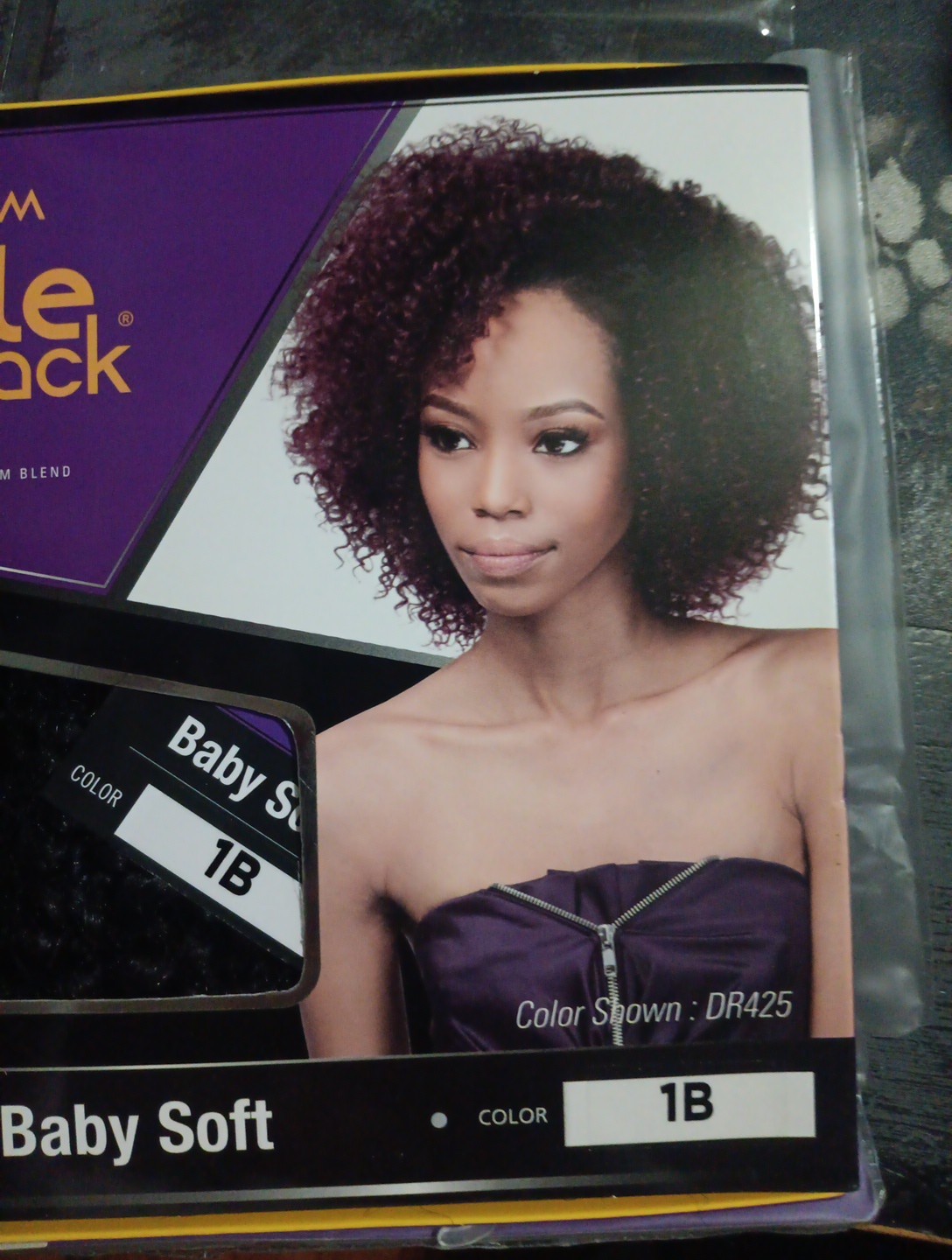 Outre Purple Pack 100% Human Hair Premium Blend 3pcs Hair Extentions