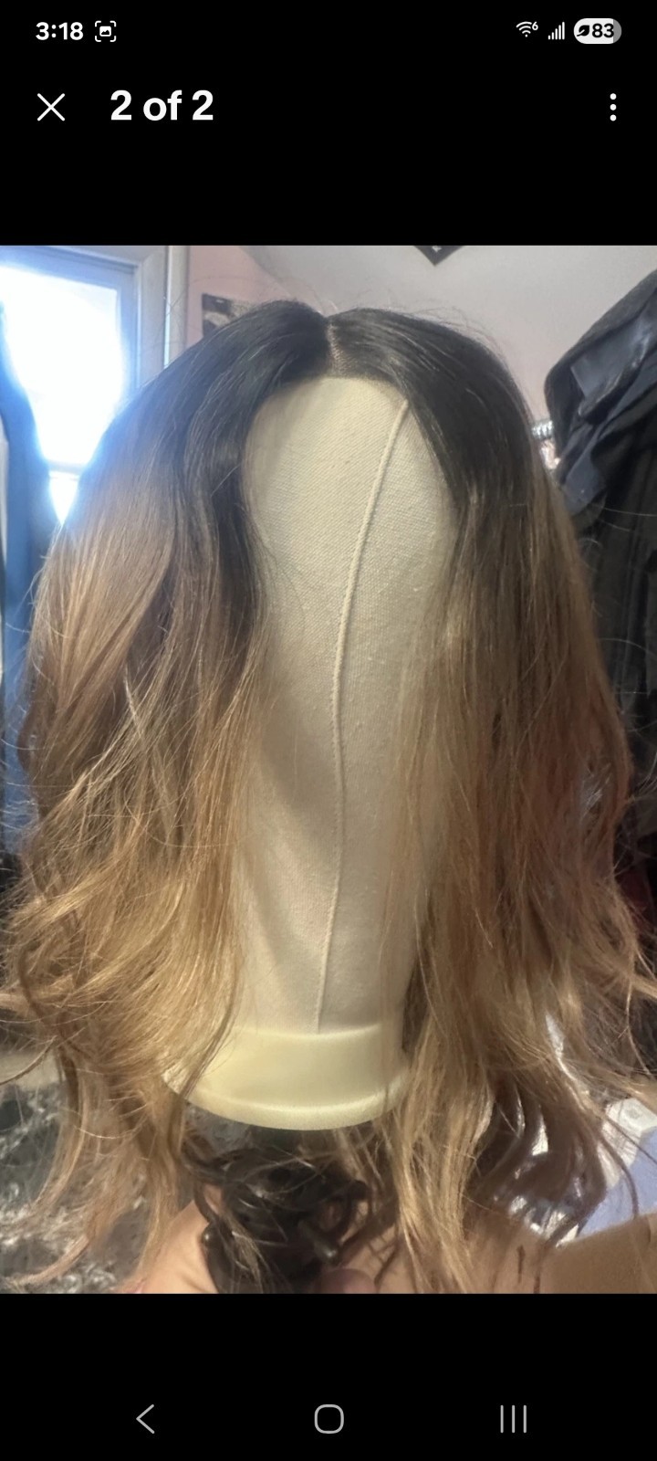 NWT – Chelsey Smith Crowns – Light Brown With Dark Root