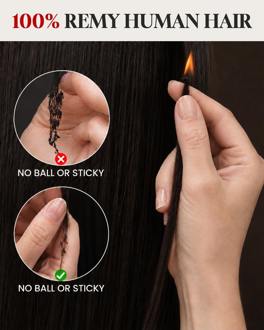 16in Human Hair Topper for Women 7.5×7.5in Injected Silk Base 130% Density #1B