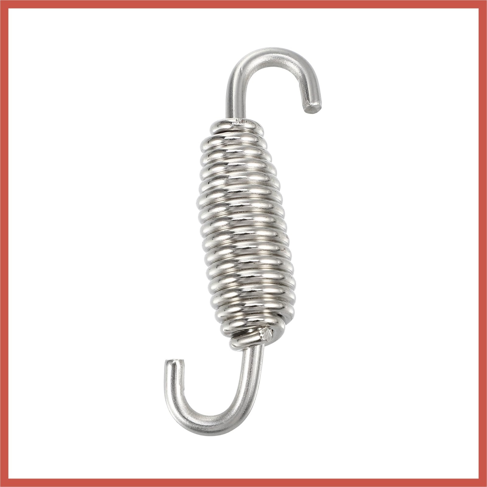 55mm Exhaust Muffler Springs for Motorcycle Universal Silver Tone Replacement