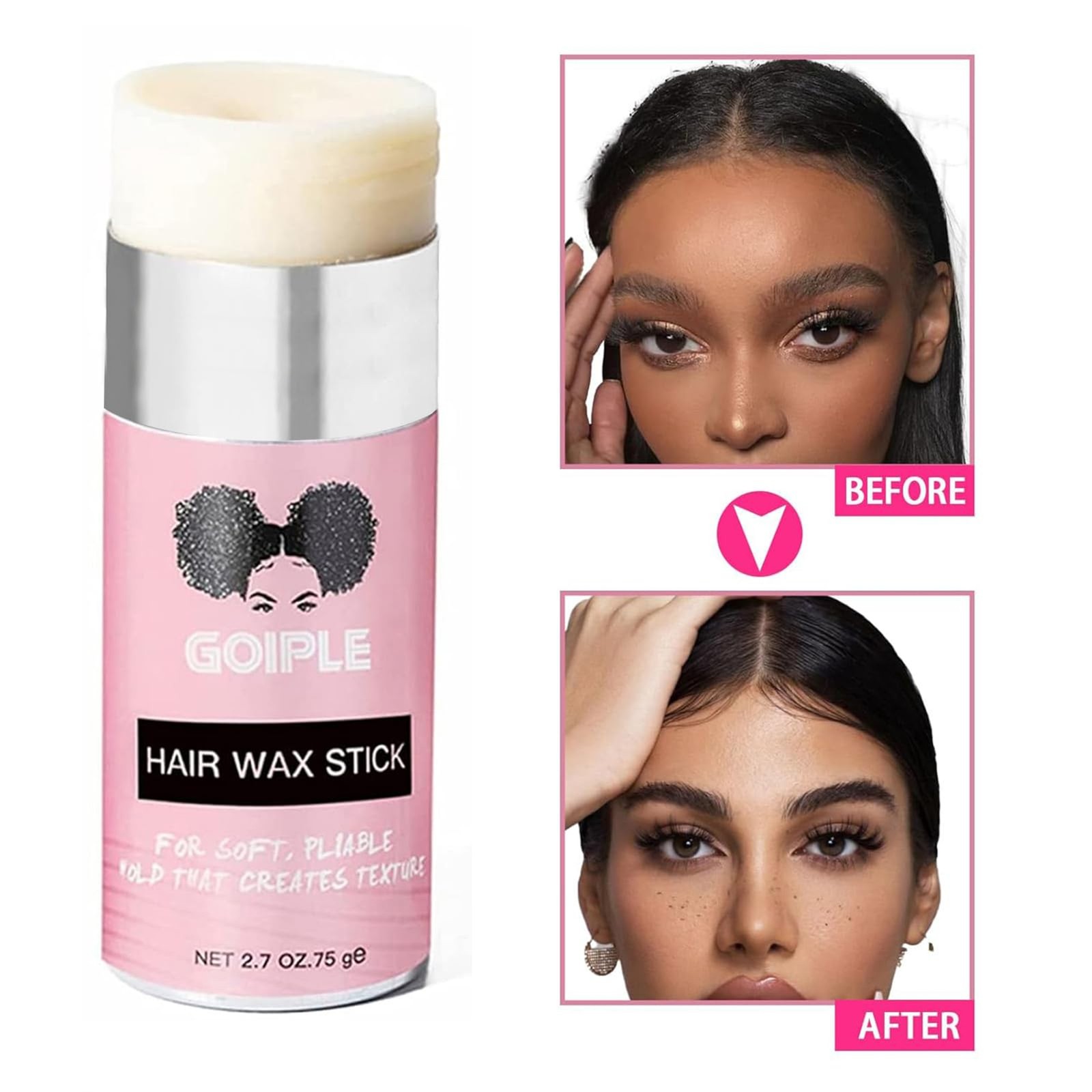 Lace Wig Glue Kit Lace Front Glue Kit for Wigs, Strong Hold Adhesive for Wigs an