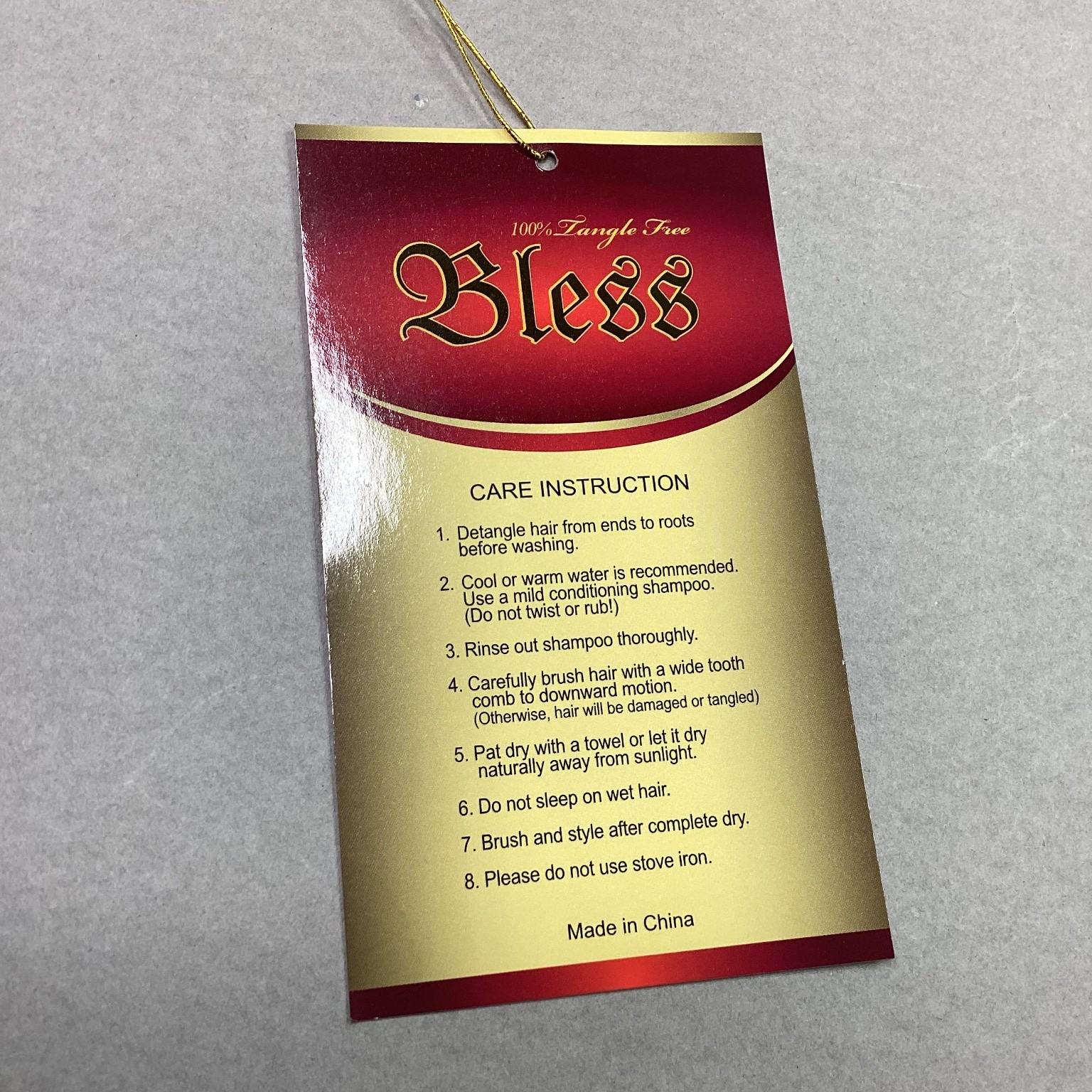 Bless Ultra Premium 100% Human Hair Extensions 16″ European Bulk #30 Tangle Free