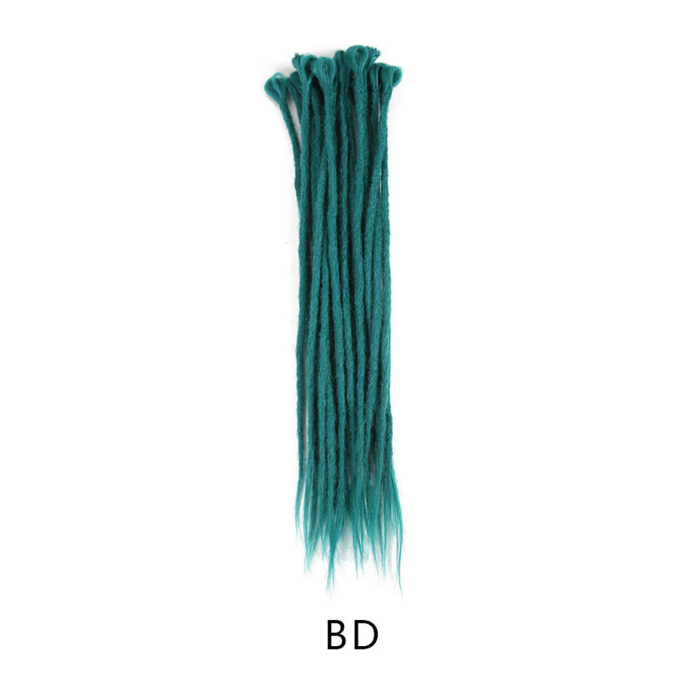 20in Ombre Dreadlocks Extensions Crochet Braiding Hair Dreads Locs Synthetic New