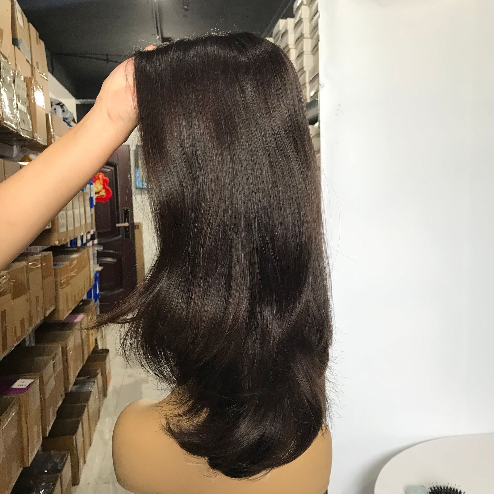 Silk Base Top Medical Wig Europvean 100% Virgin Human Hair