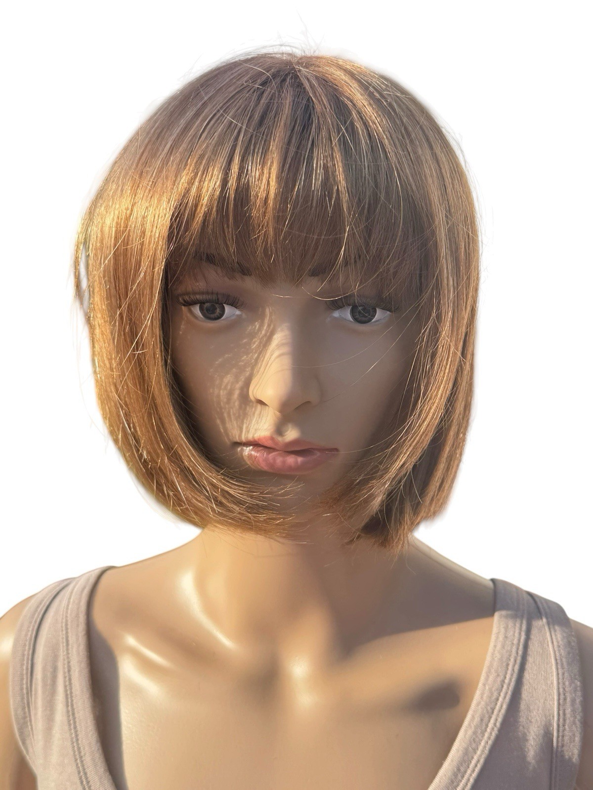 The Wig Company Classic Bob With Bangs Wig Lt Auburn