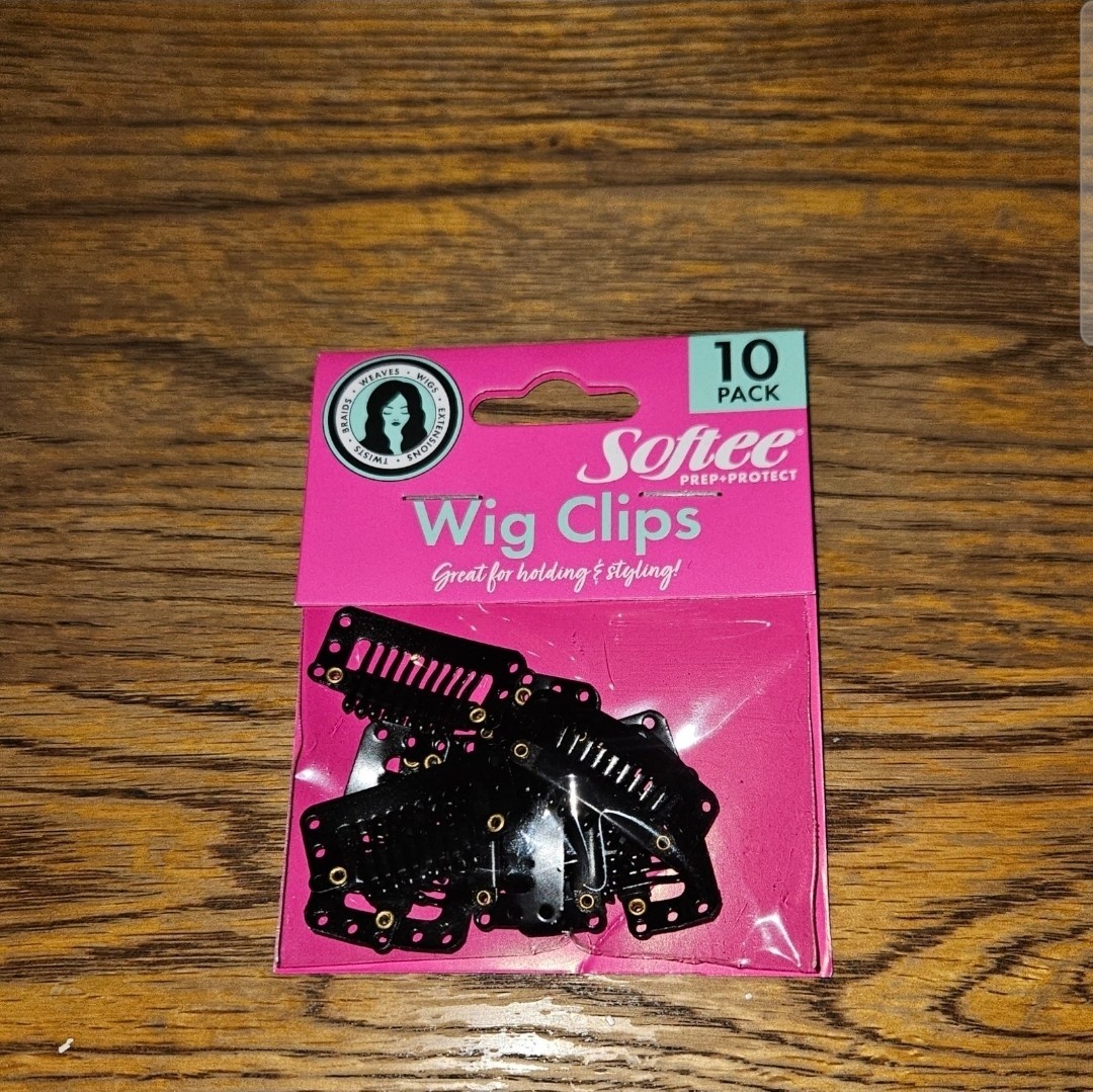 Softee Metal Wig Clips 10ct BNIB