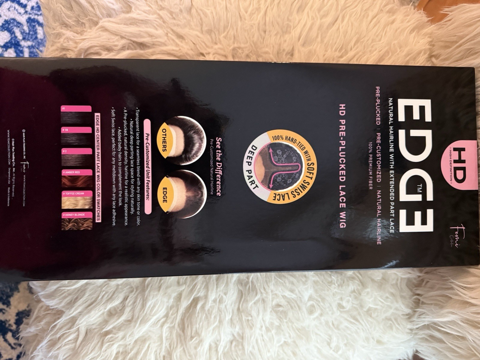 Femi Edge HD Golden Bronze Lace Front