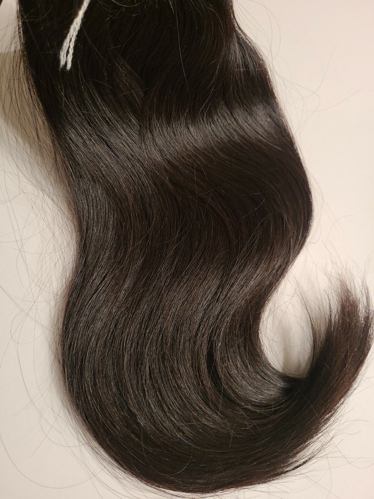 Human Hair 16″ Silky Straight #1B (VIRGIN) Hair Bundle Made In INDONESIA