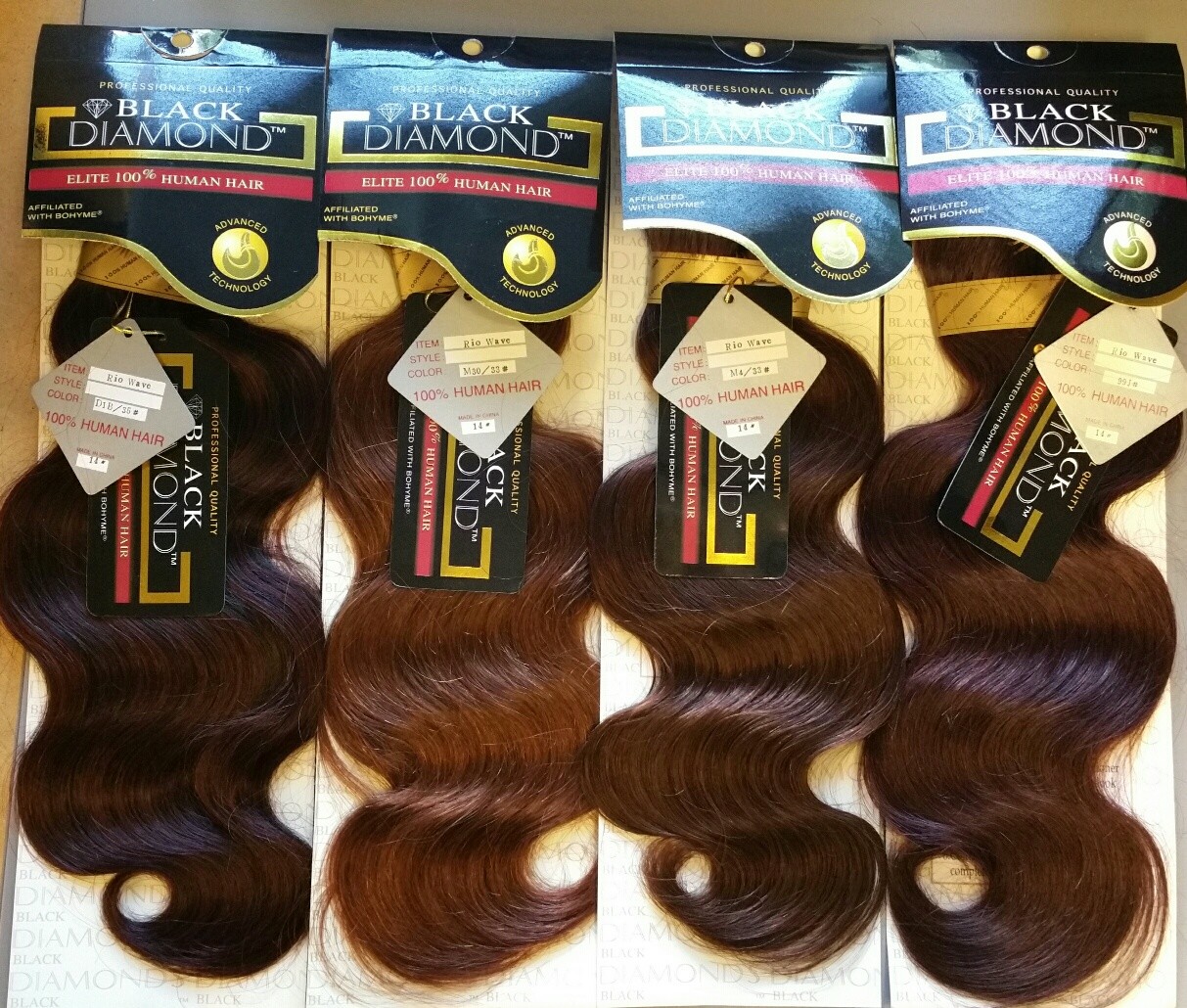 Black Diamond Remi 100% Human Hair for Weaving – RIO WAVE (BODY WAVE)