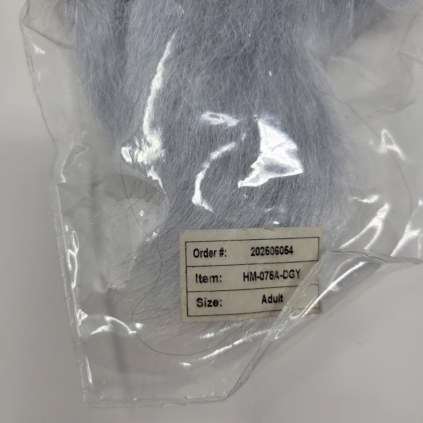 Unsex Troll Wig Adult Gray HM-075A-DGY Unisex NOS Costume Cosplay Party Online
