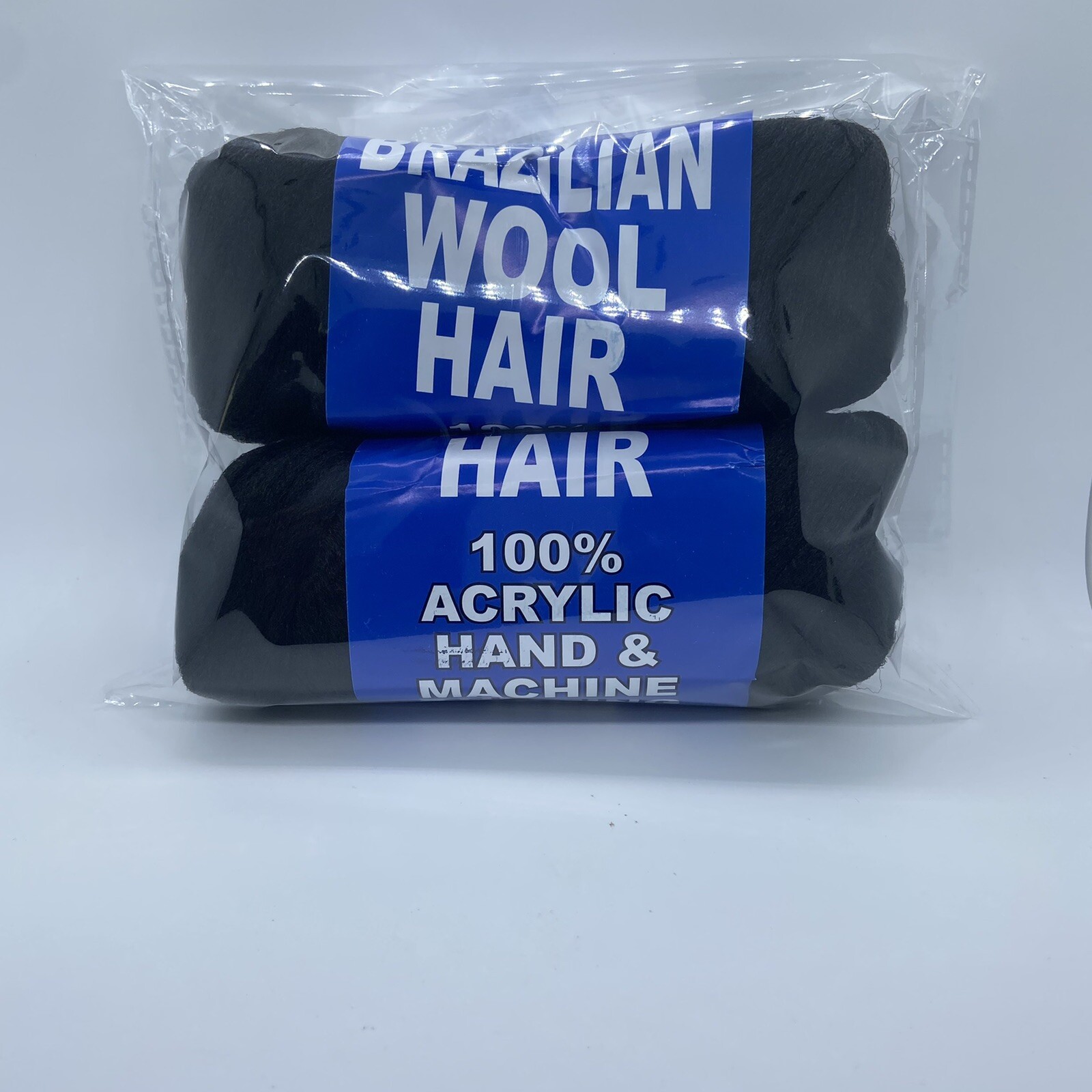 2 Rolls Brazil Brazilian Wool Hair Yarn for Braiding and Weaving 200G