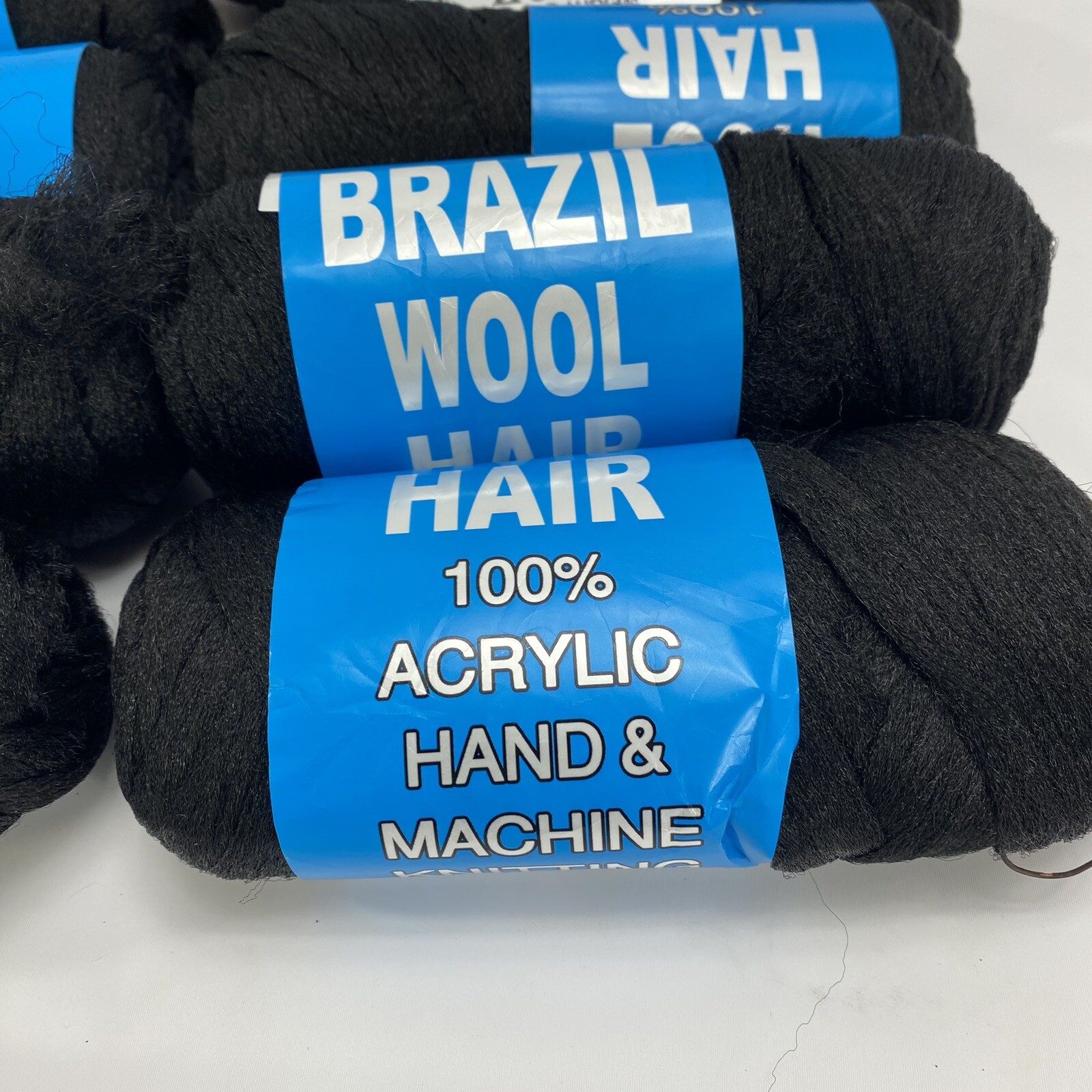 10 Rolls Brazil Brazilian Wool Hair Yarn for Braiding and Weaving 80g Each