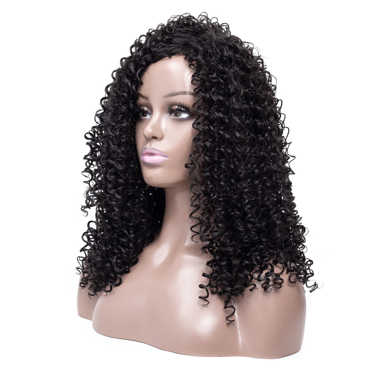 Short Curly Wig Afro Curly Wigs Kinky Curly Hair Wig Afro Wigs for Black Women