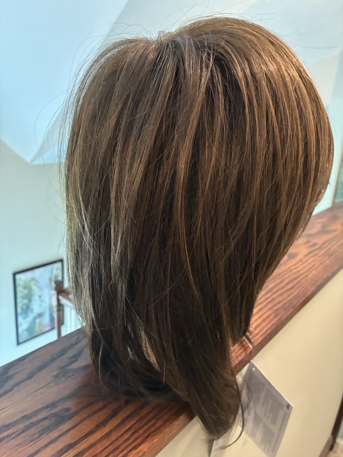 Gabor Essentials Modern Poise Long Shag Synthetic Wig HairUWear Light Brown