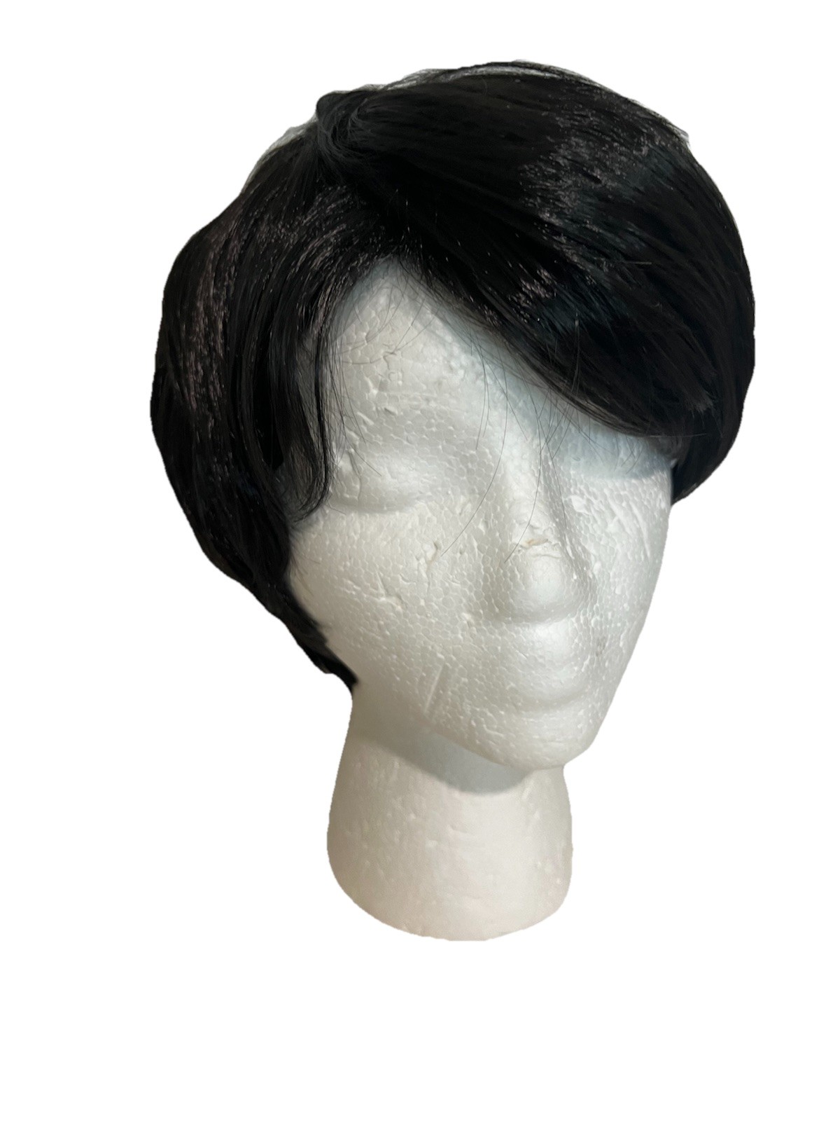 Women’s Short Straight Black Wig Soft Classic Cap Full Synthetic Natural Look