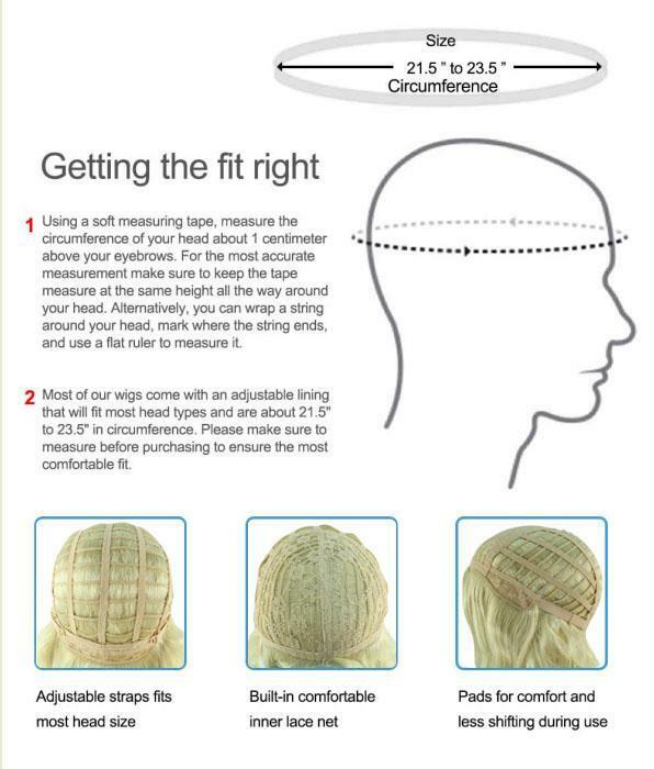 United kingdom Troll Wigs Collection | Premium Breathable Capless-Cap HM-137A