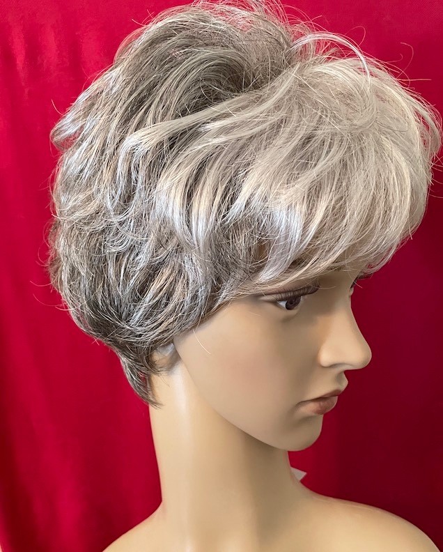 RENE of PARIS Better Quality Wigs Made Indonesia SZ Average Grey White NEW