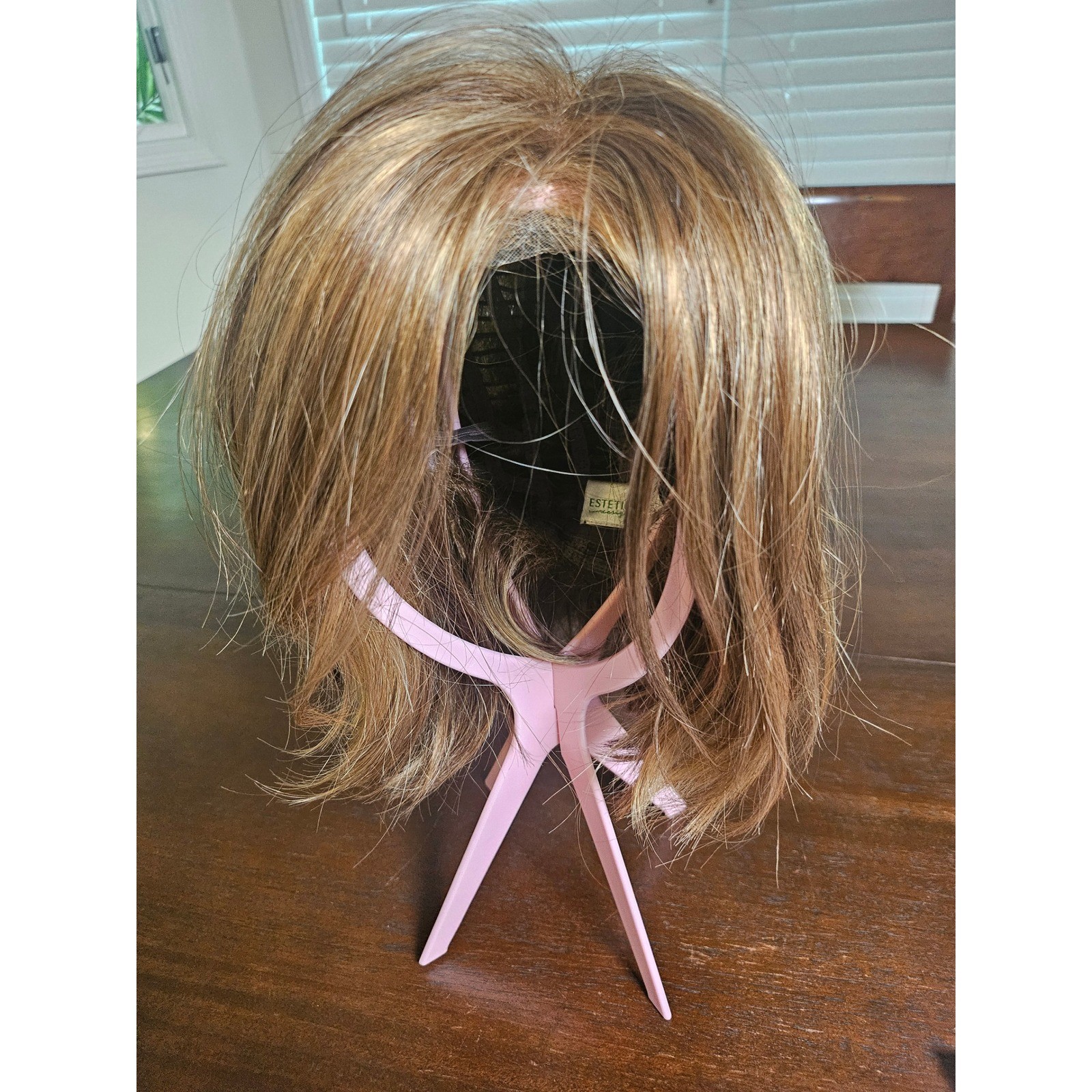 Estetica Designs Wig Women OS Blonde Highlighted Synthetic Lace Front Layered