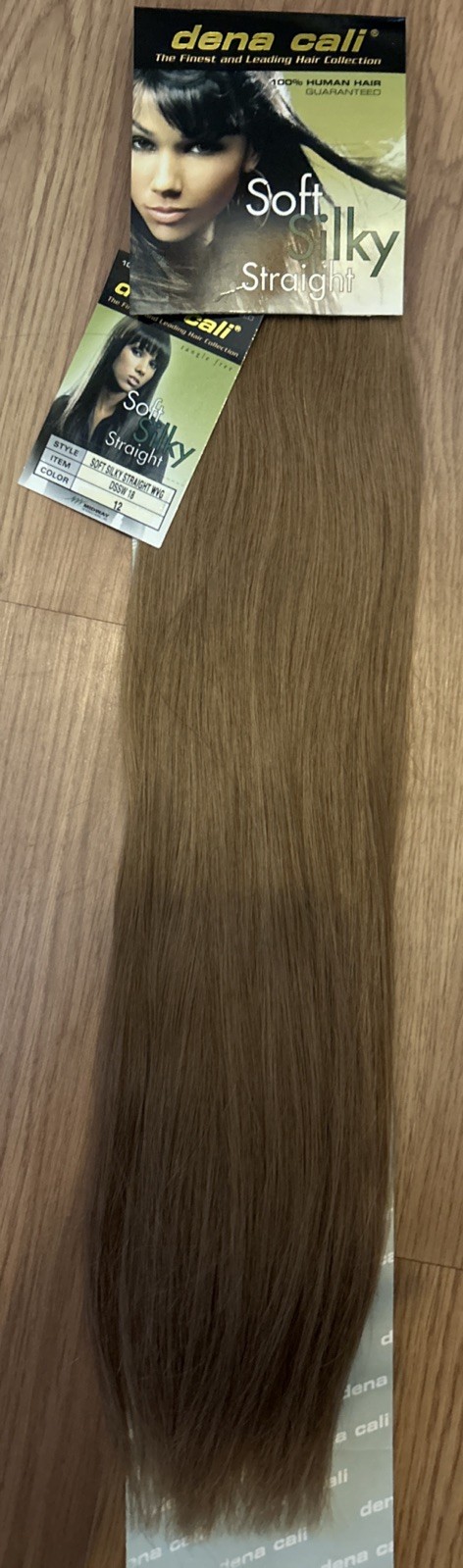 100% Human Hair Ext. 18”inch. Color #12. 1 Pack For $40