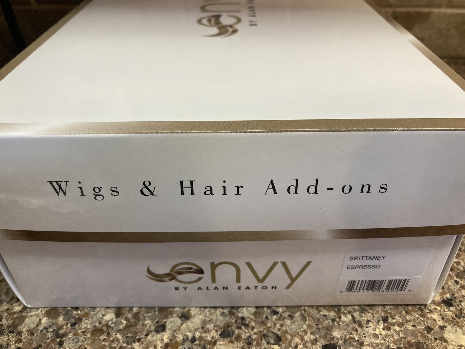 BRITTANEY Wig by ENVY Espresso Mono Top Lace Front Brittany Unworn
