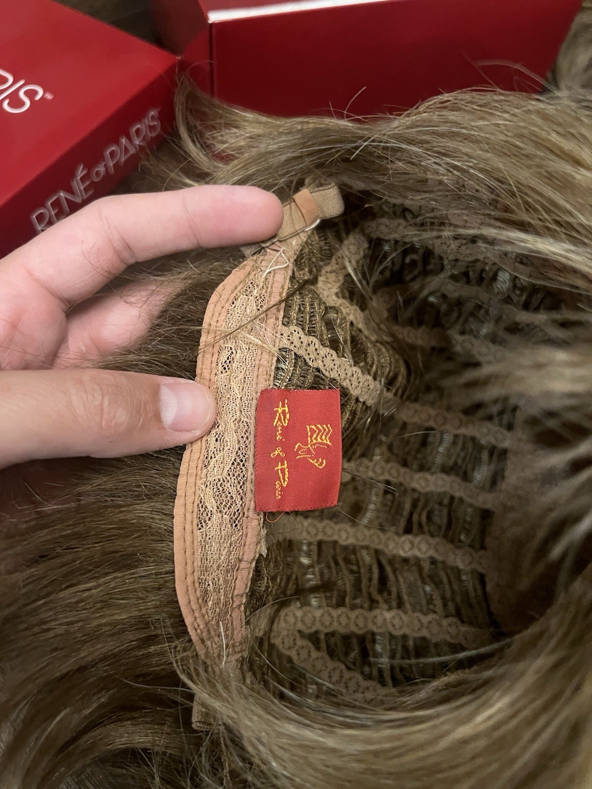 Rene of Paris Wig Lot Model 2368 Maple Sugar & 2318 Marble BRN
