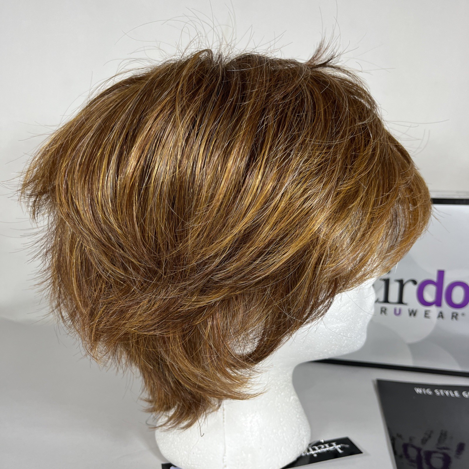 Hairdo by Hairuwear Flirty Flip Wig Average R3025S+ Medium Red/Ginger New in Box