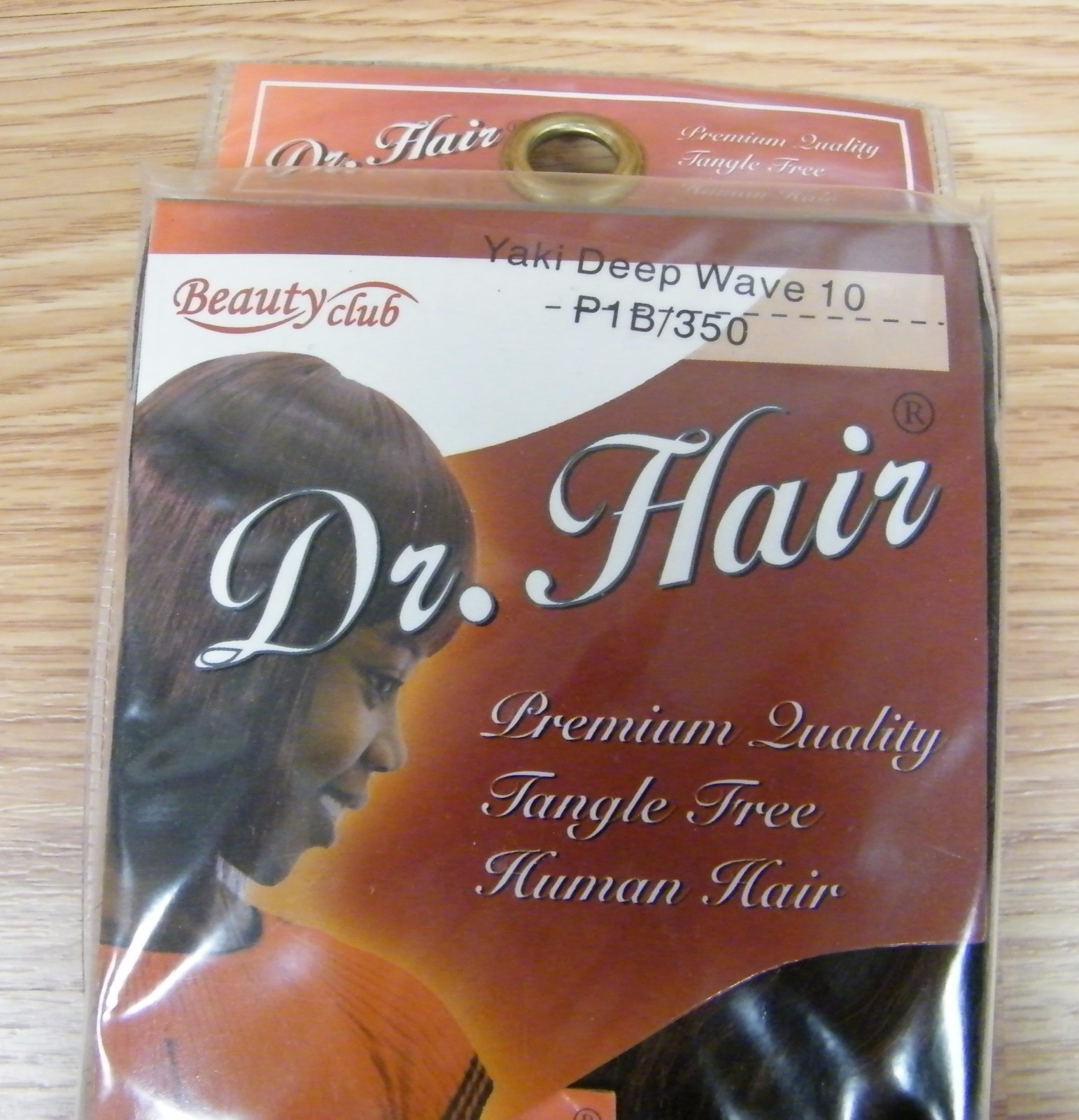 Dr. Hair – Yaki Deep Wave 10 (P1B/350) Copper Black Human Hair Extension *READ*
