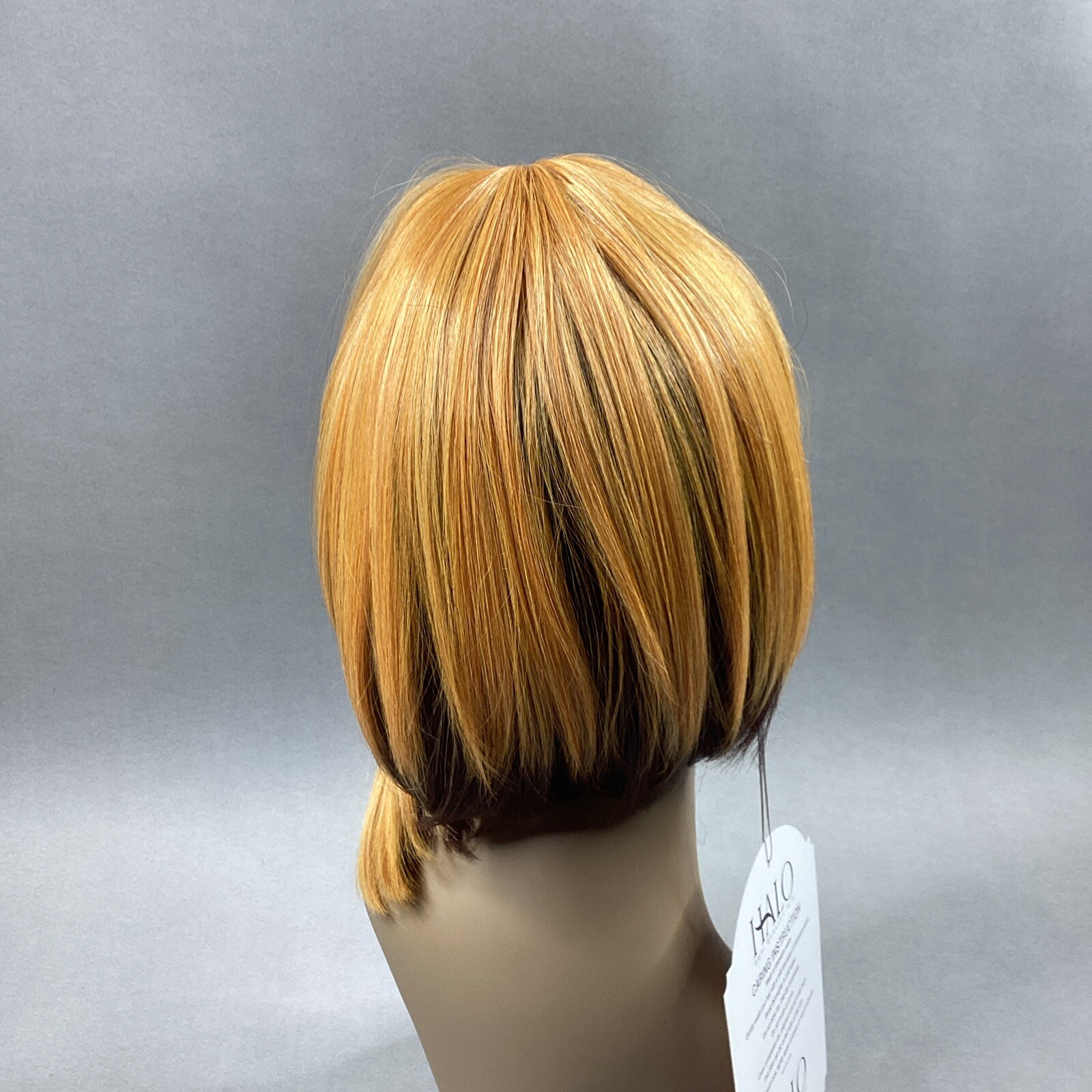 Camel Straight #SunsetGold Honey Blonde Brown Remi Quality Full Wig Curl Safe