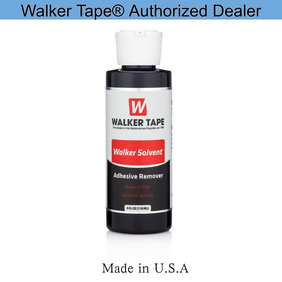 Walker Solvent, Adhesive Remover, Fast Adhesive Release, 4oz