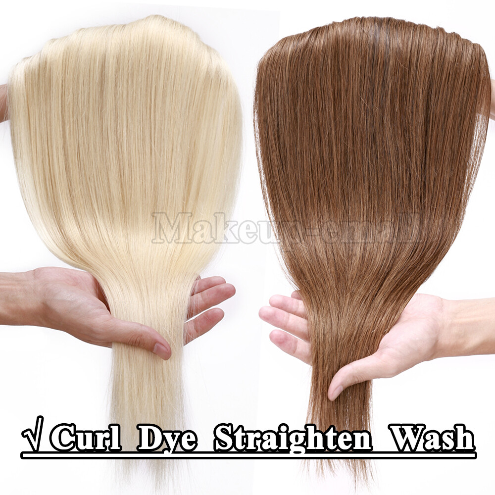 Deluxe Clip in 100% Remy Human Hair Extensions Full Head One Piece Weft US Salon