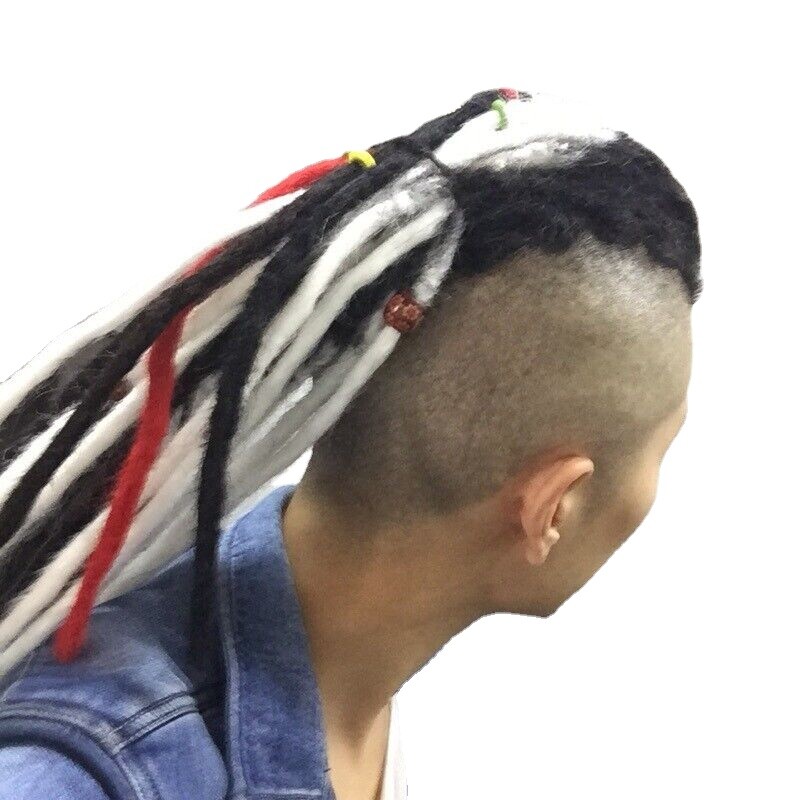 Fashion Dreadlock Hair Extensions 50cm 5pcs 25gr Pencil Thin 79colors Women Men