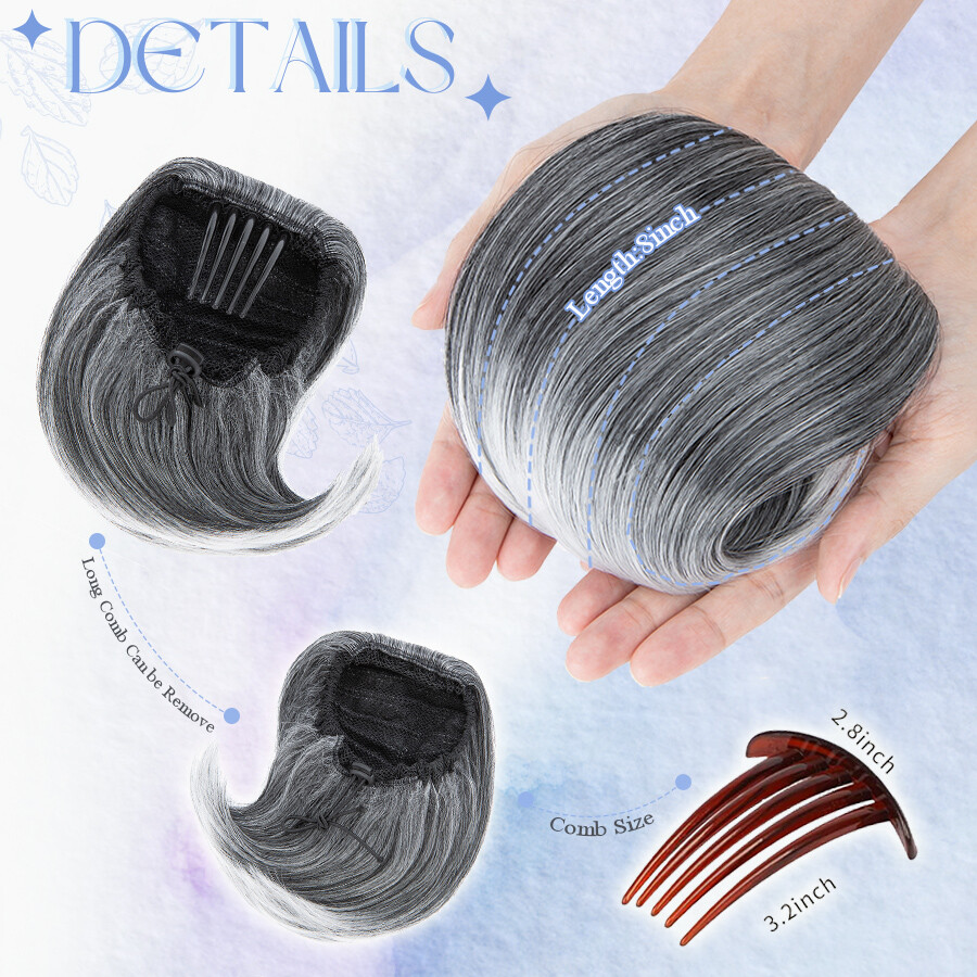 Elegant Drawstring Ponytail Comb Clip In Hair Bun Hepburn Chignon Extension Updo