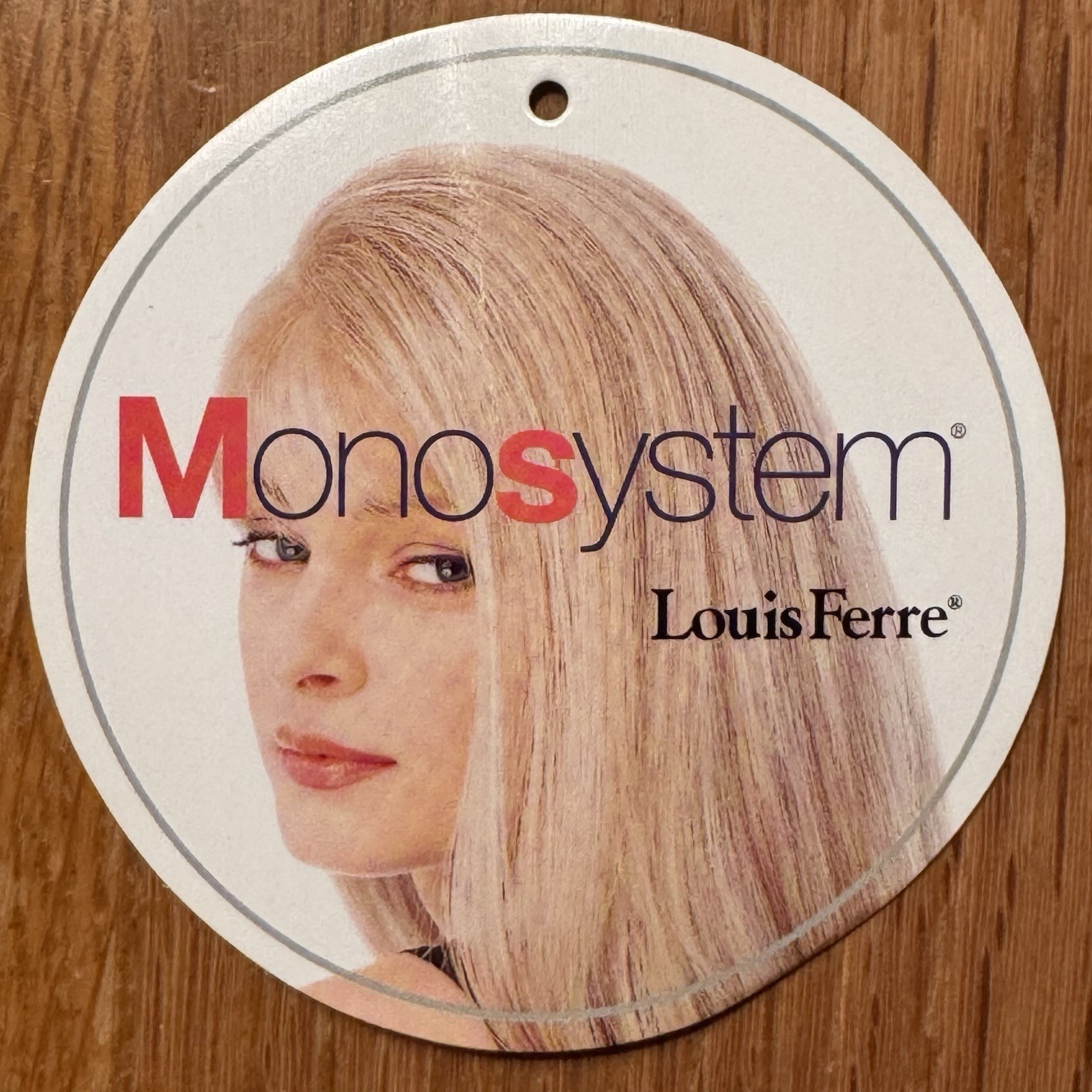 Louis Ferre 100% Human Hair Wig Monofilament Top Mono Long Blonde 18″