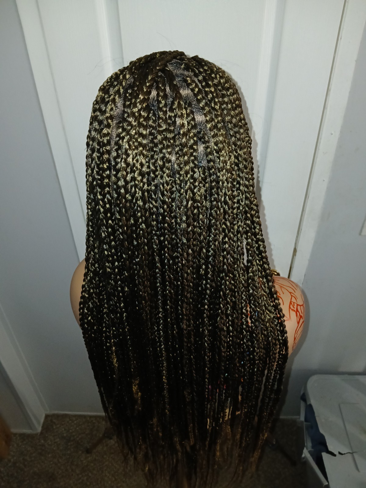 Full Lace| Braided Wig| Shipping | 52″