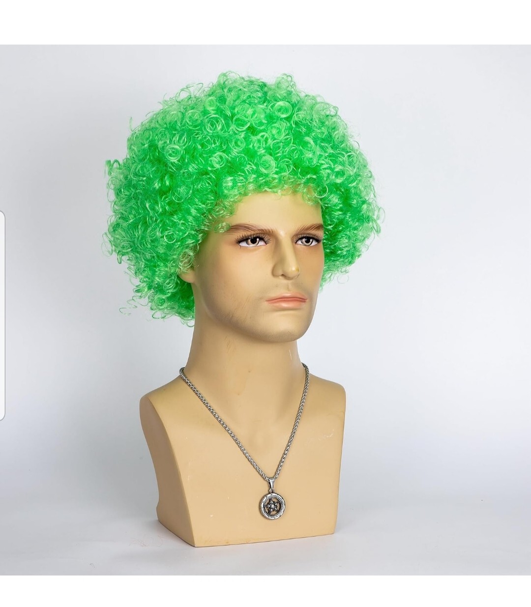 Nwt Short Unisex Women Men Afro Kinky Curly Synthethic Wig Cosplay